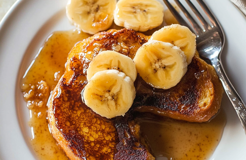 Bananas Foster French Toast