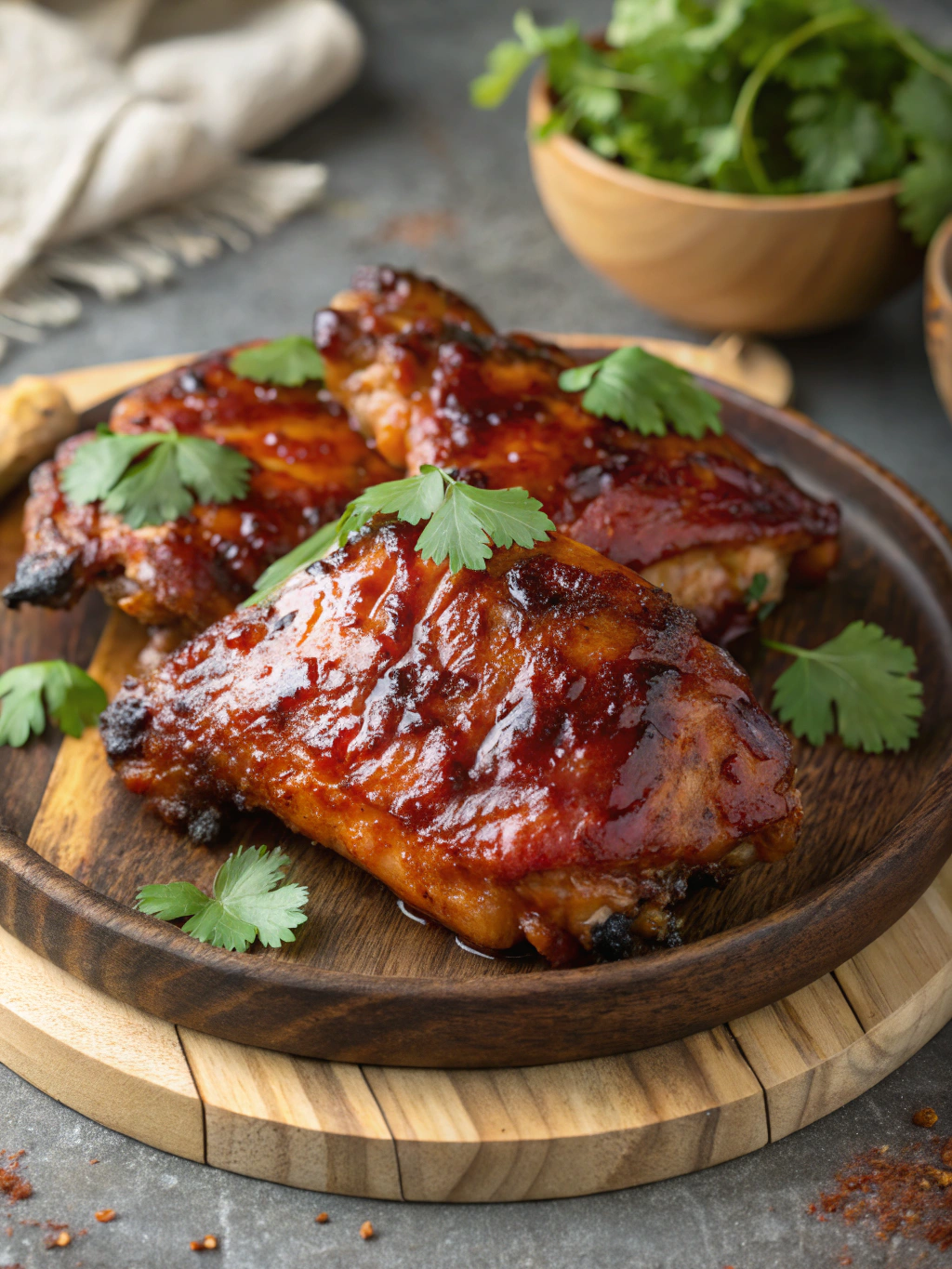 BBQ Chicken Thighs