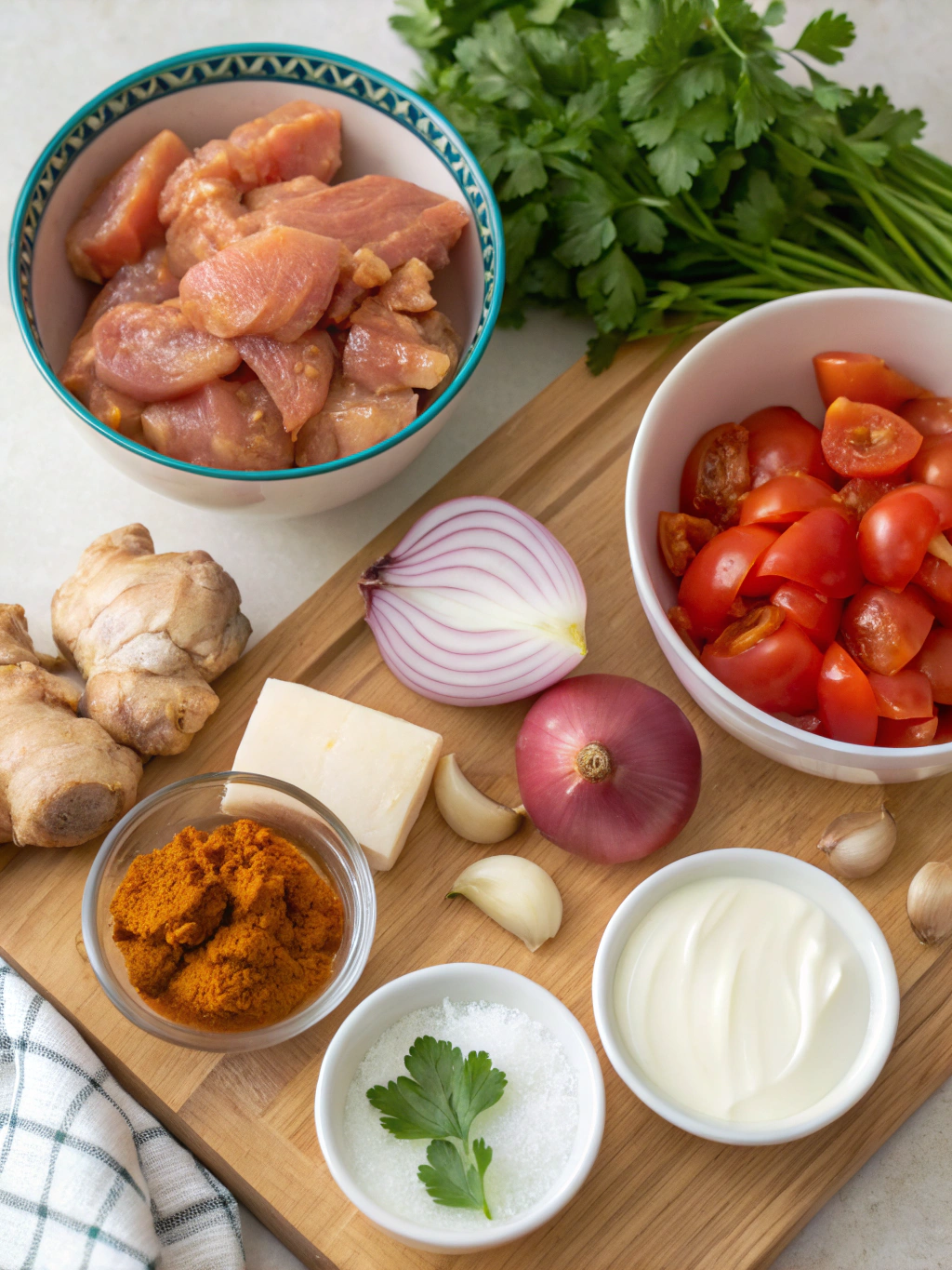 Butter Chicken Ingredients
