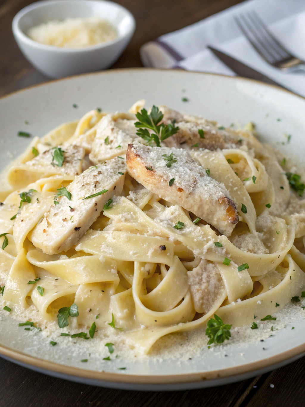 Chicken Alfredo Pasta