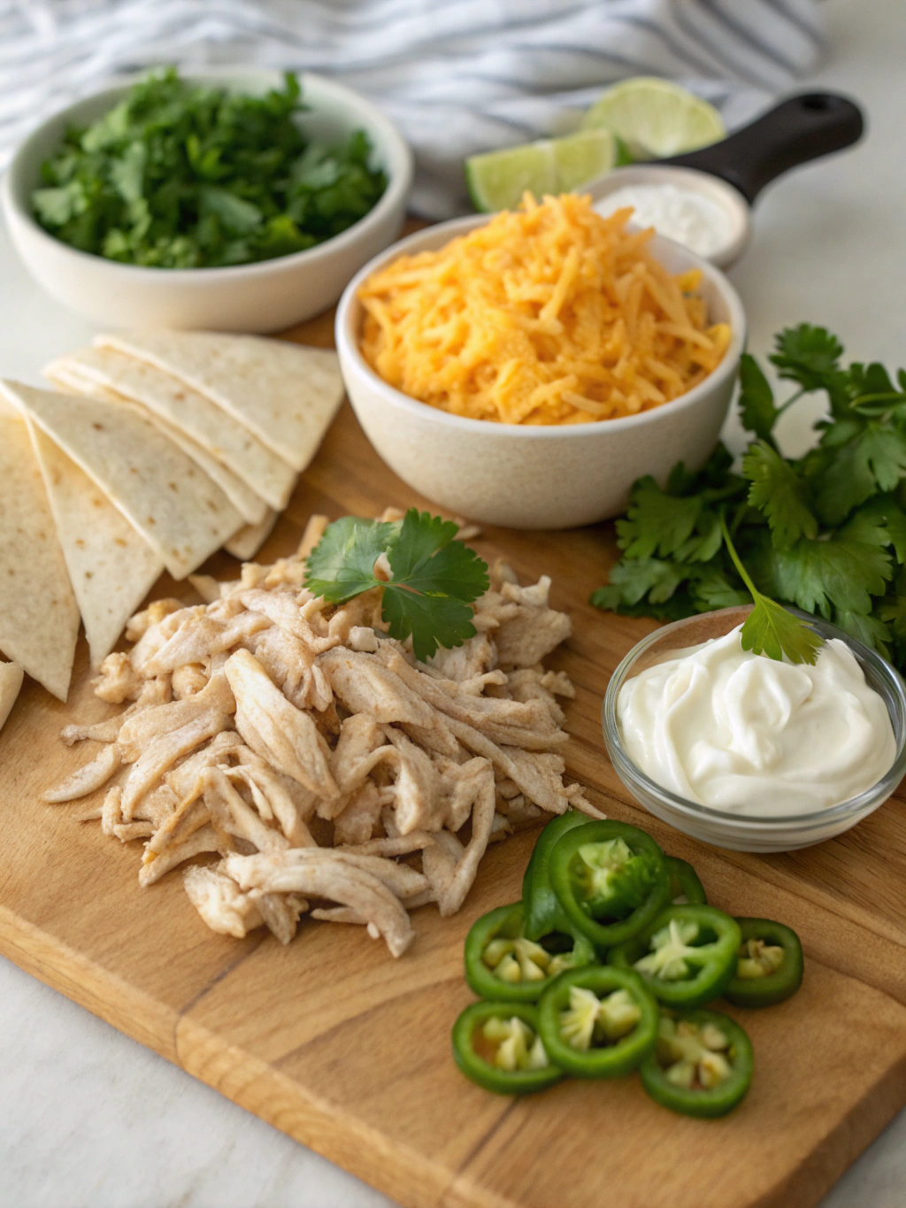 Chicken Enchiladas ingredients
