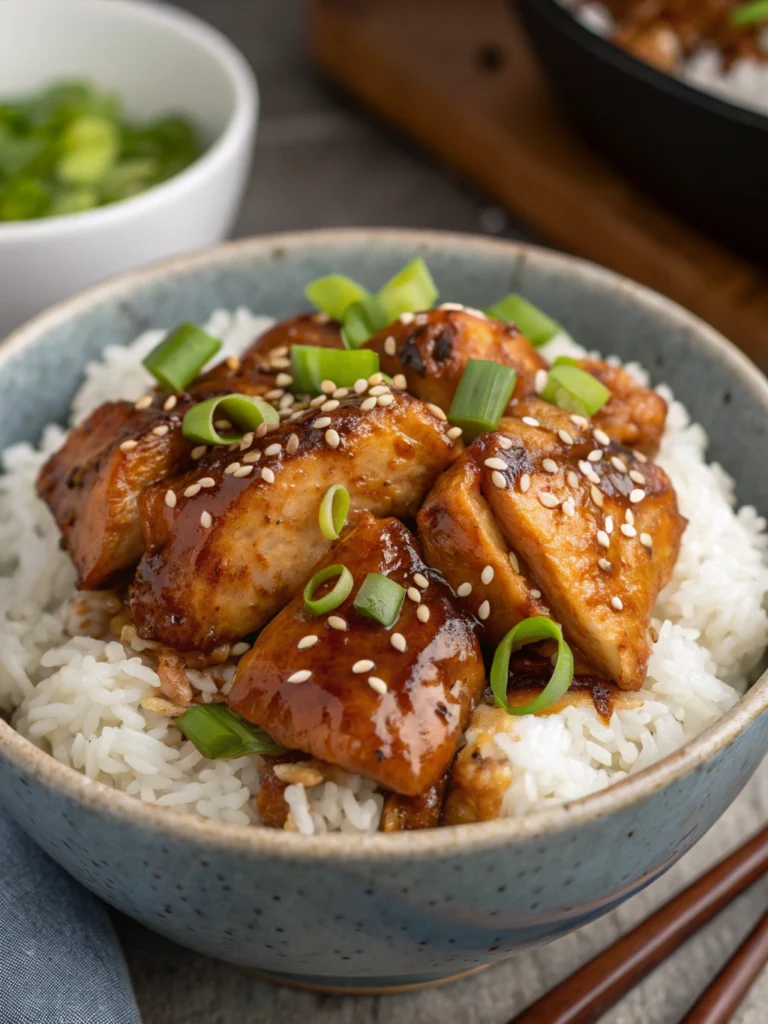 Chicken Teriyaki Bowl