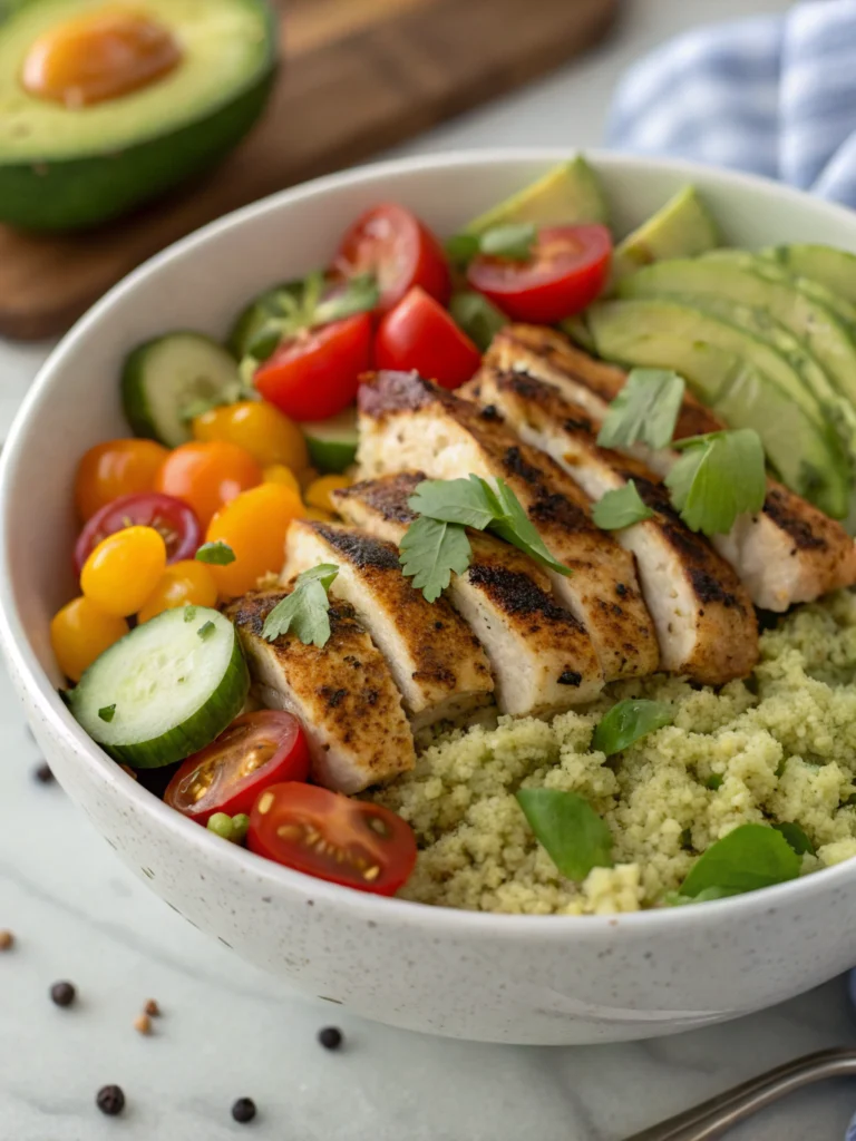 Chicken and Quinoa Bowl