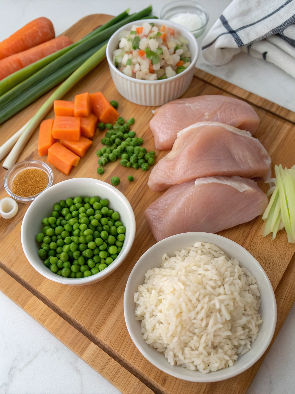 Chicken and Rice Casserole ingredients