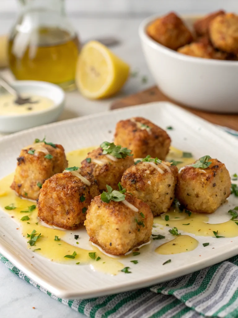 Garlic Butter Chicken Bites