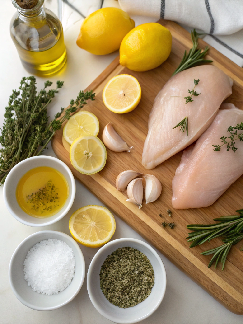 Grilled Lemon Chicken ingredients