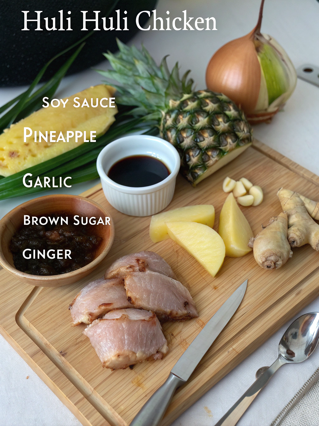Huli Huli Chicken ingredients
