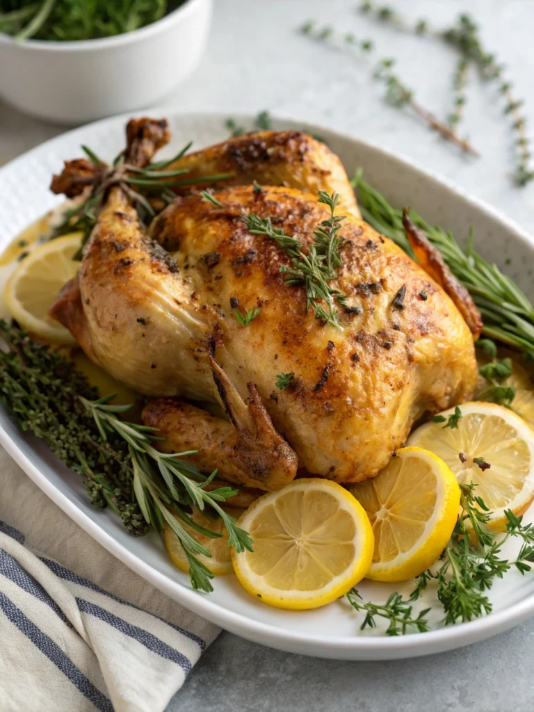 Lemon Herb Roasted Chicken