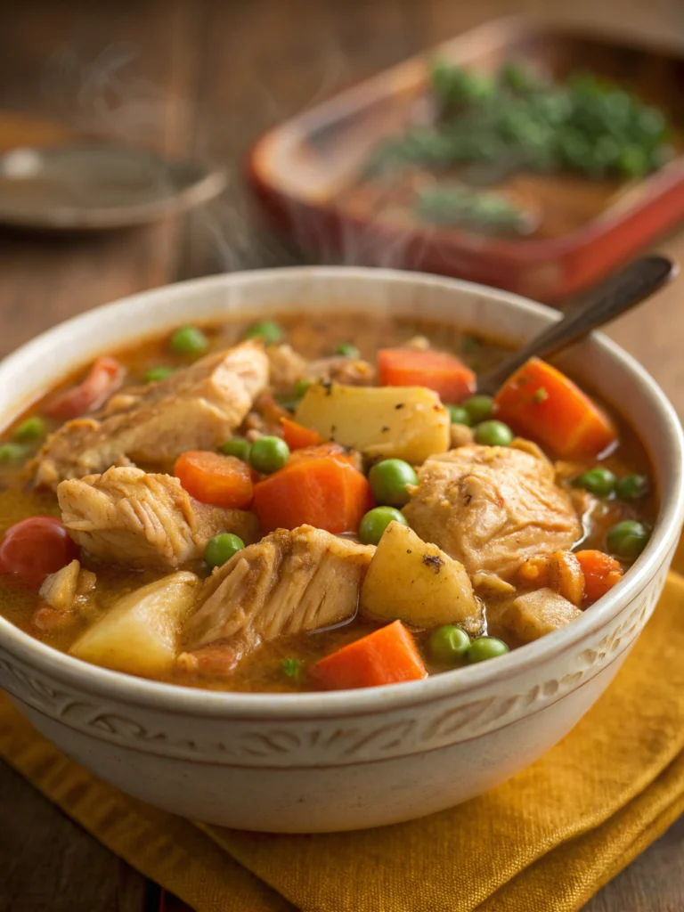 Slow Cooker Chicken Stew