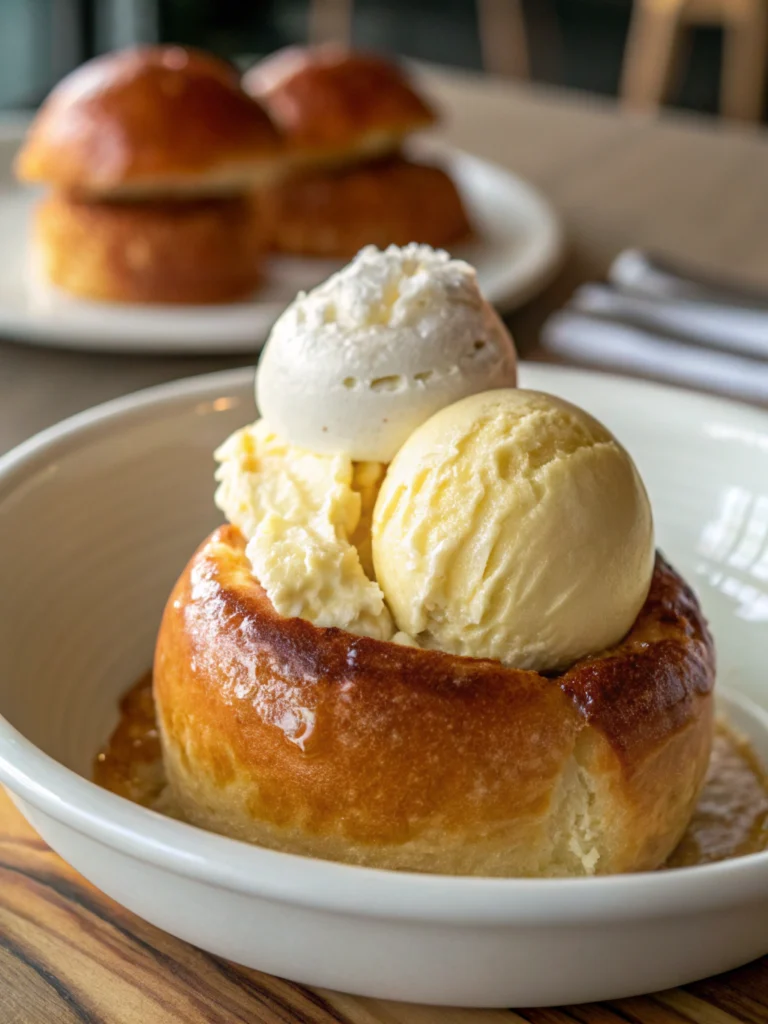 Brioche con Gelato
