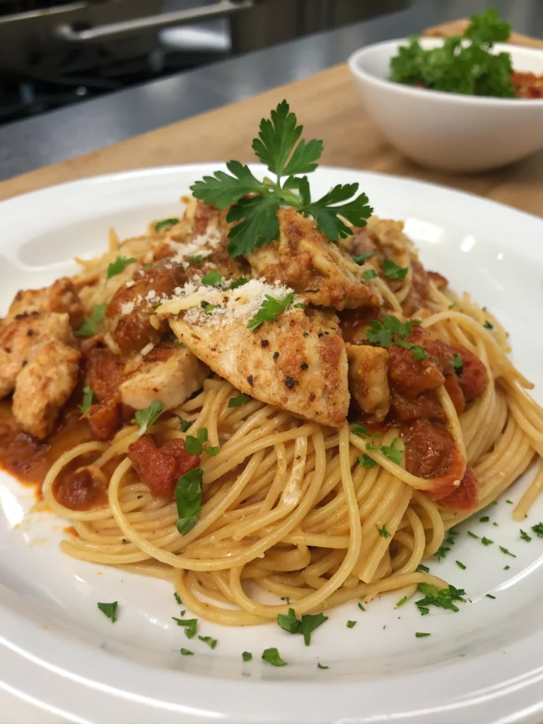 Chicken Spaghetti
