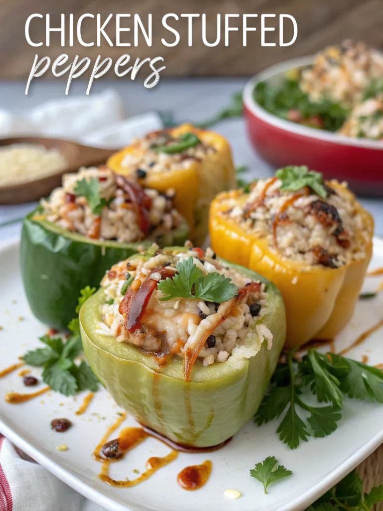 Chicken Stuffed Peppers