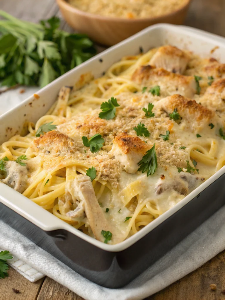 Chicken Tetrazzini