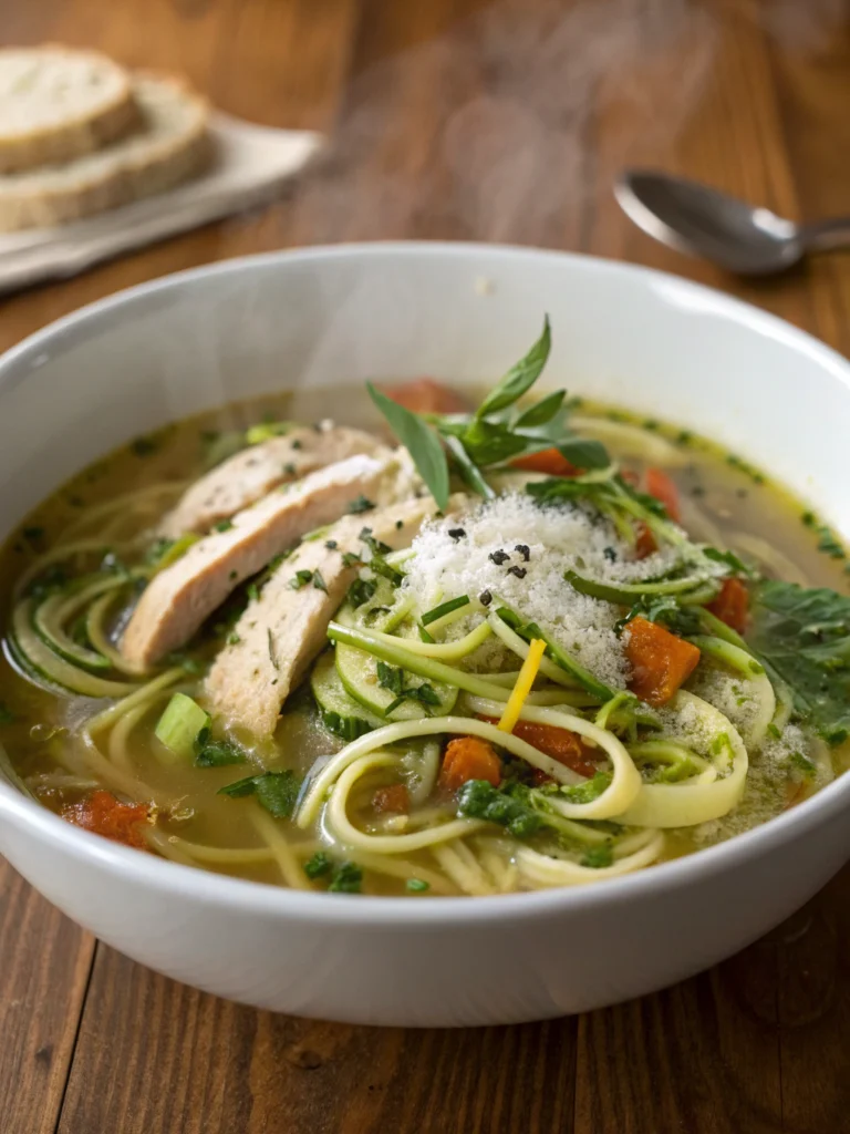 Chicken Zoodle Soup