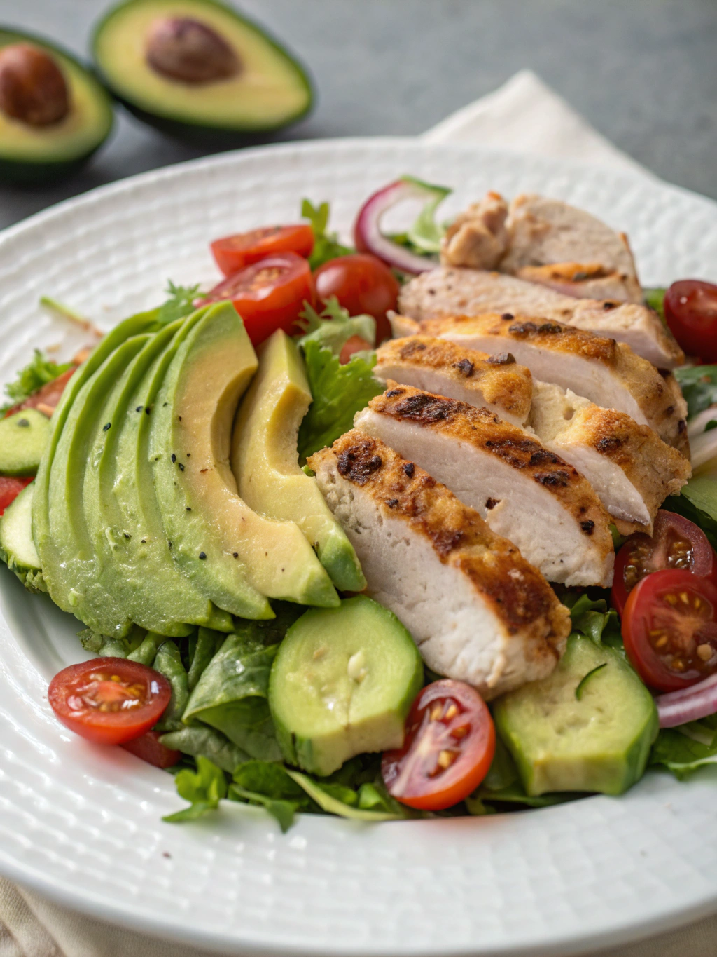 Chicken and Avocado Salad