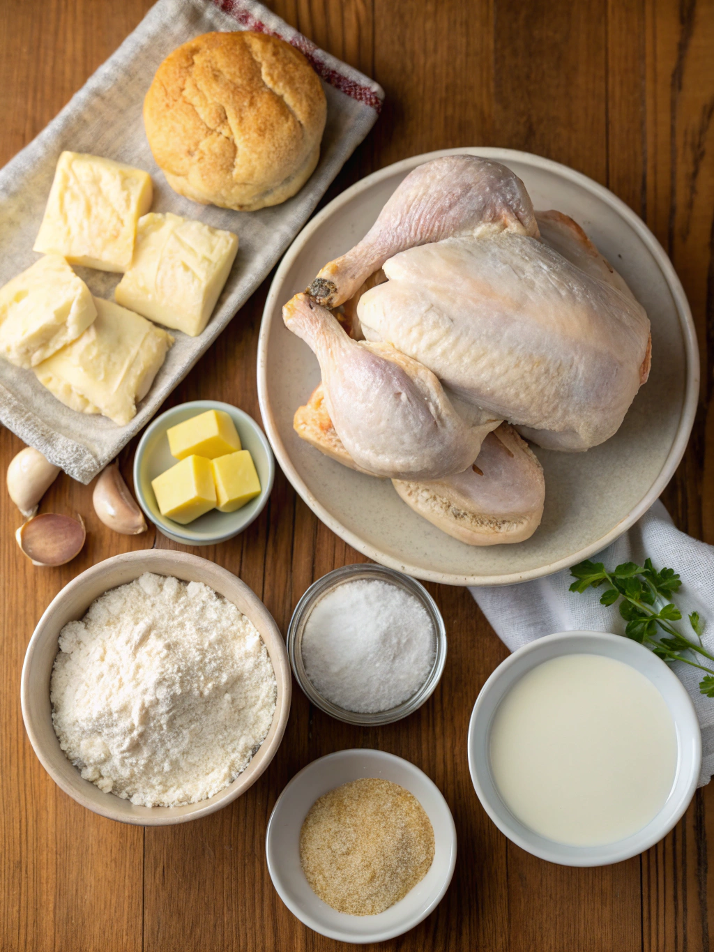 Chicken and Biscuits ingredients