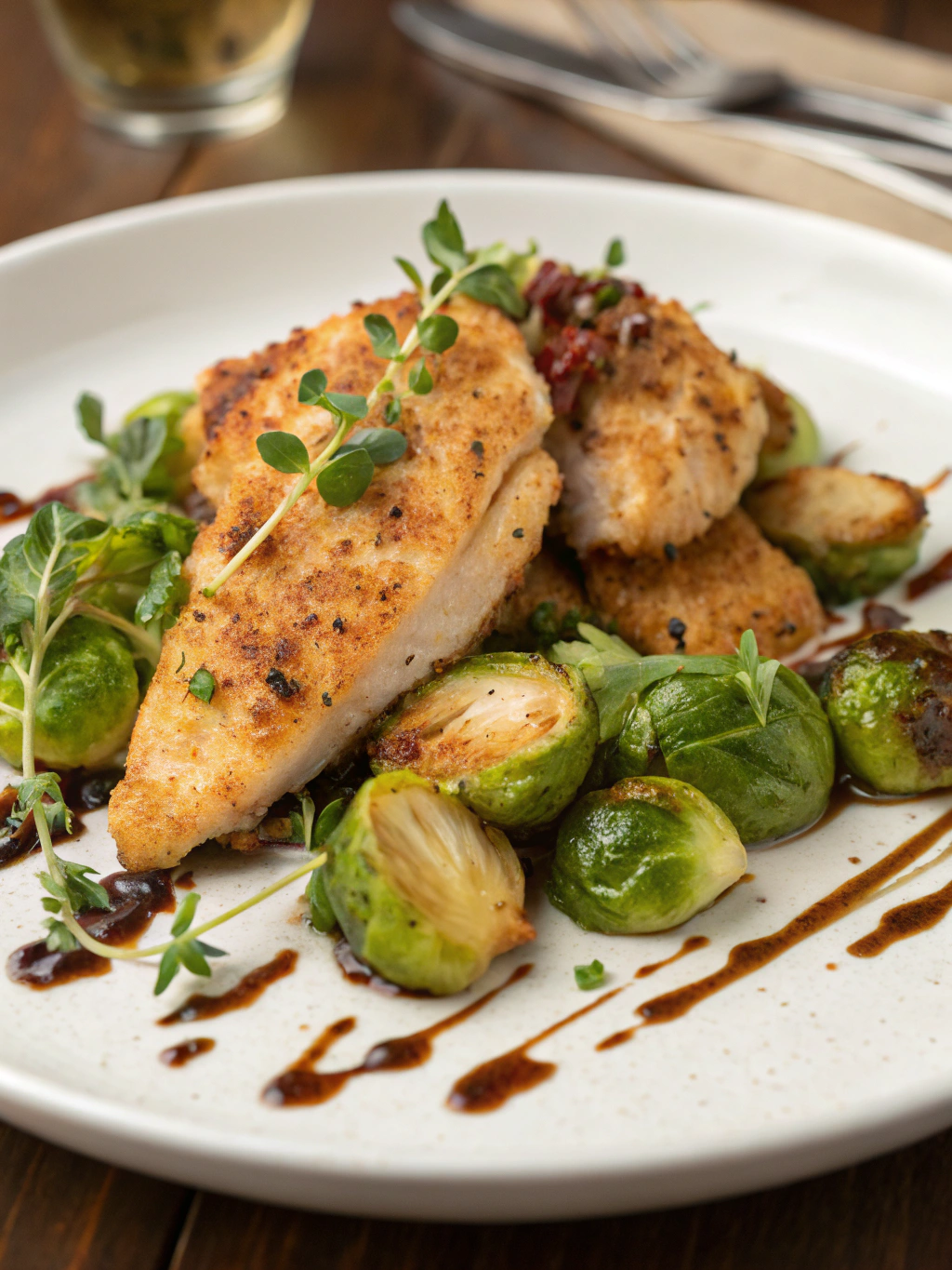 Chicken and Brussels Sprouts