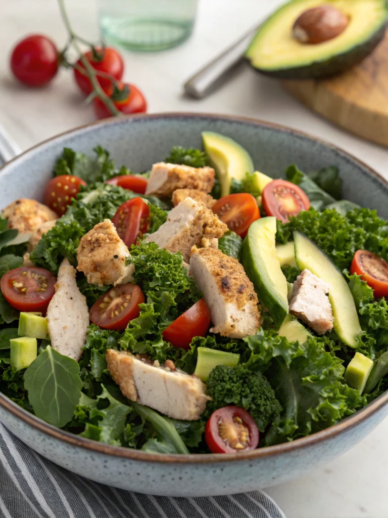 Chicken and Kale Salad