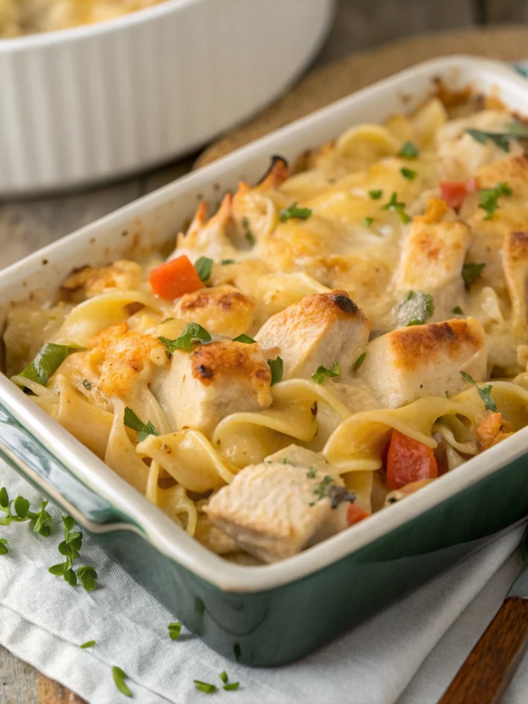 Chicken and Noodle Casserole