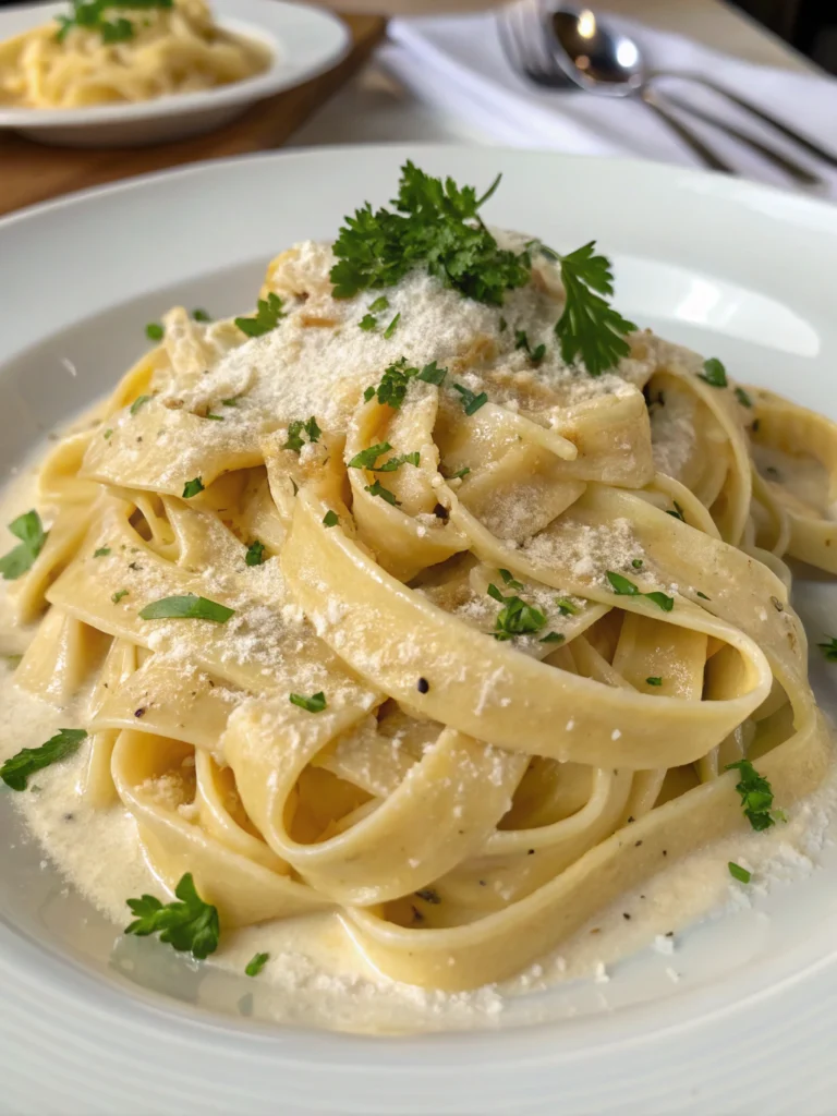 Fettuccine Alfredo