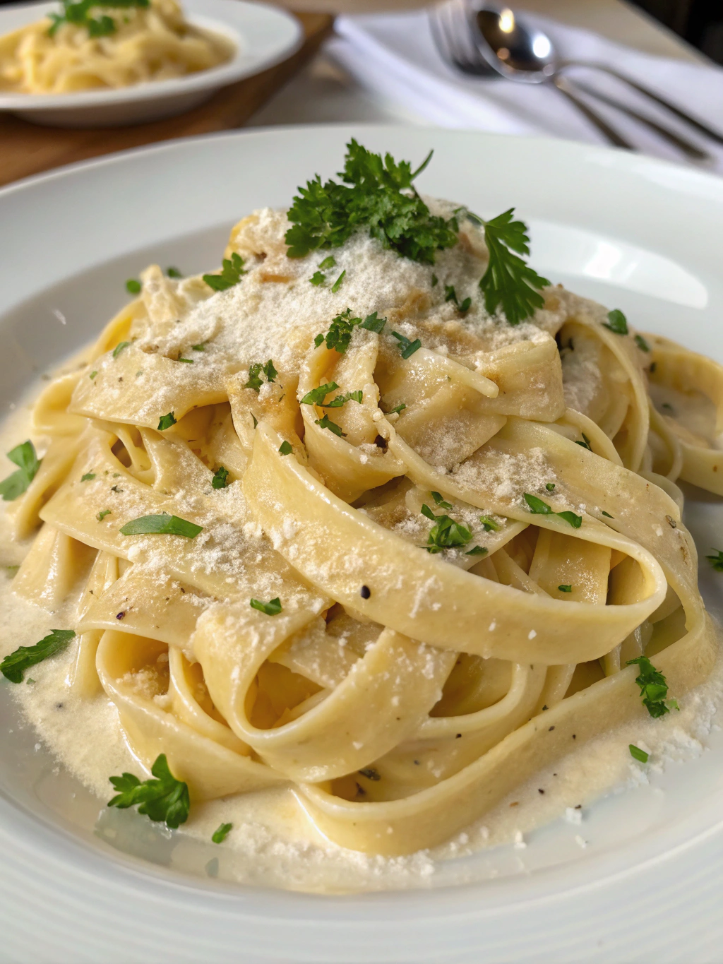 Fettuccine Alfredo