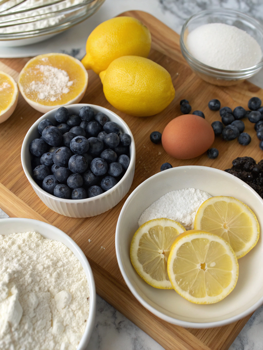 Lemon Blueberry Delight ingredients