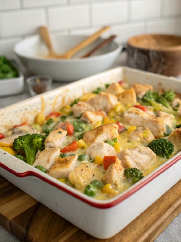 Low-Carb Chicken Casserole