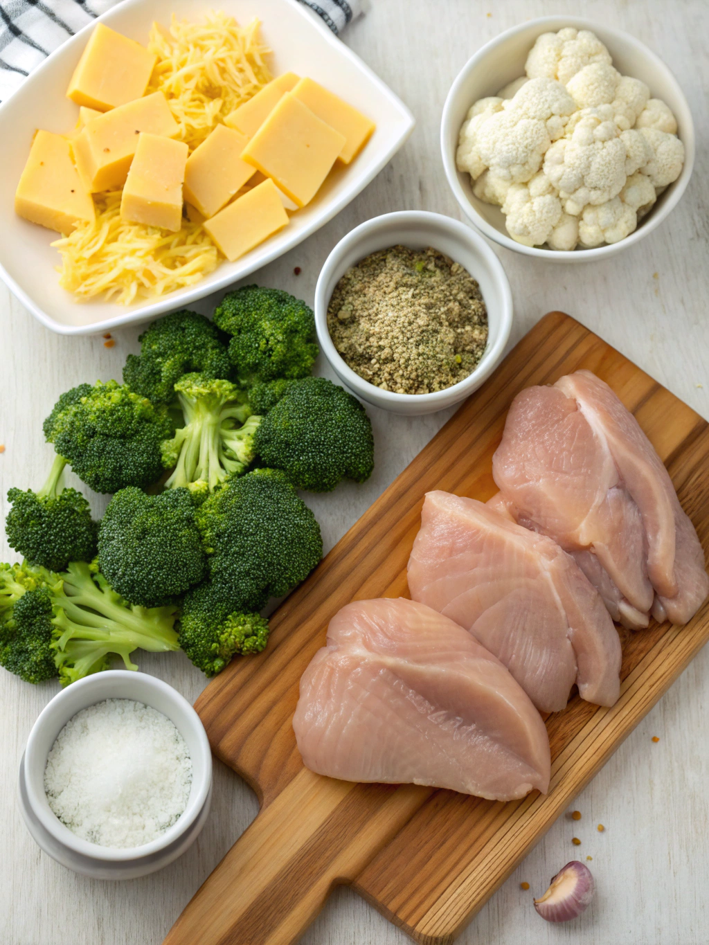 Low-Carb Chicken Casserole ingredients