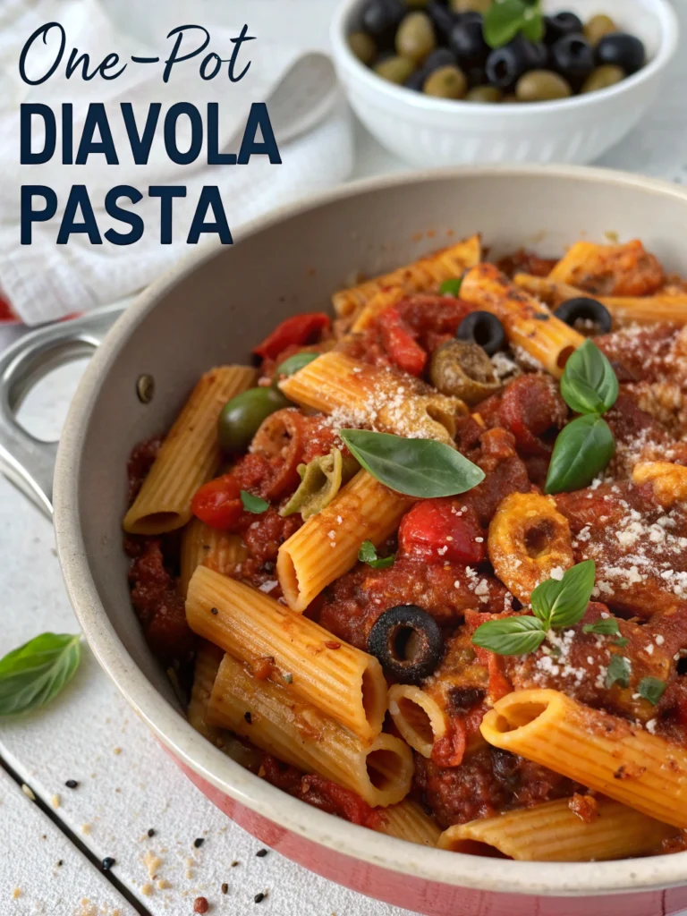 One-Pot Diavola Pasta