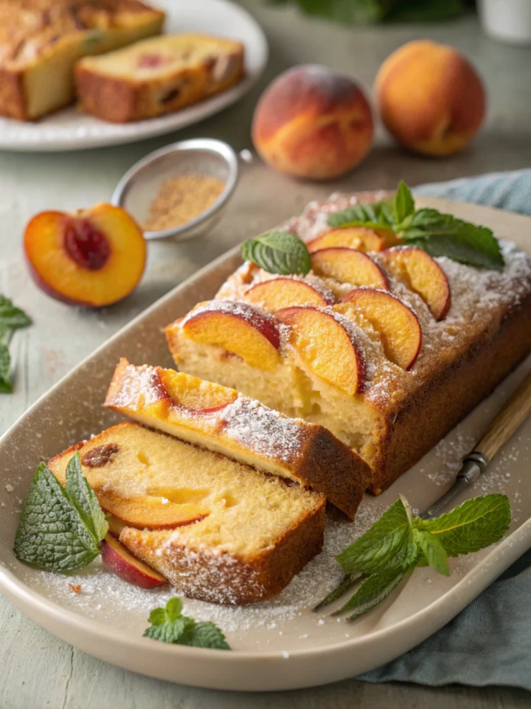 Peach Pound Cake