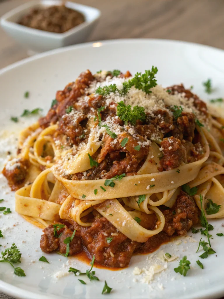 Tagliatelle al Ragù