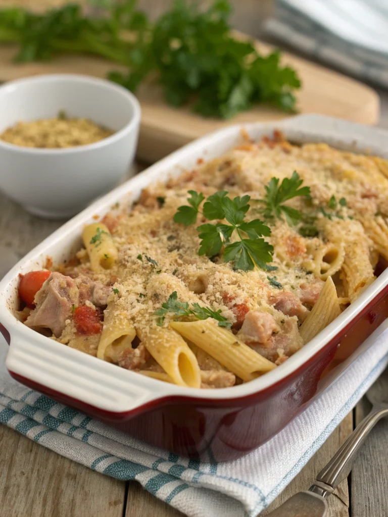 Tuna Pasta Bake